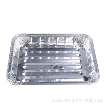 BBQ aluminum foil grill pan